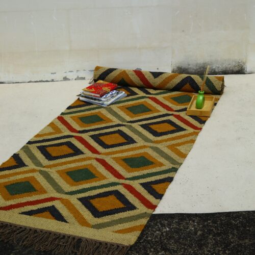Artisan Cotton Sabra Rug In Multicolor - Image 5