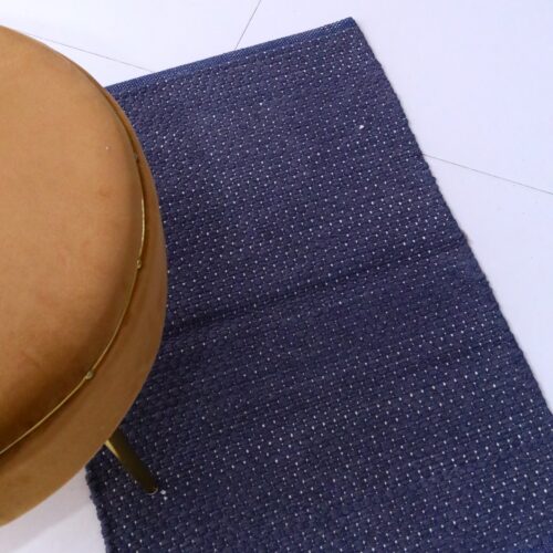 Blue Wave Cotton Sabra Rug