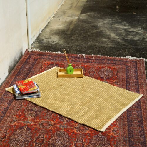 Wild Tone Cotton Sabra Rug In Brown - Image 4