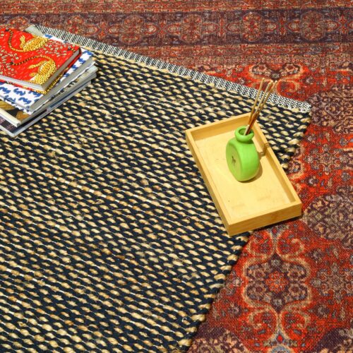 Bold & Modern Cotton Sabra Rug - Image 6