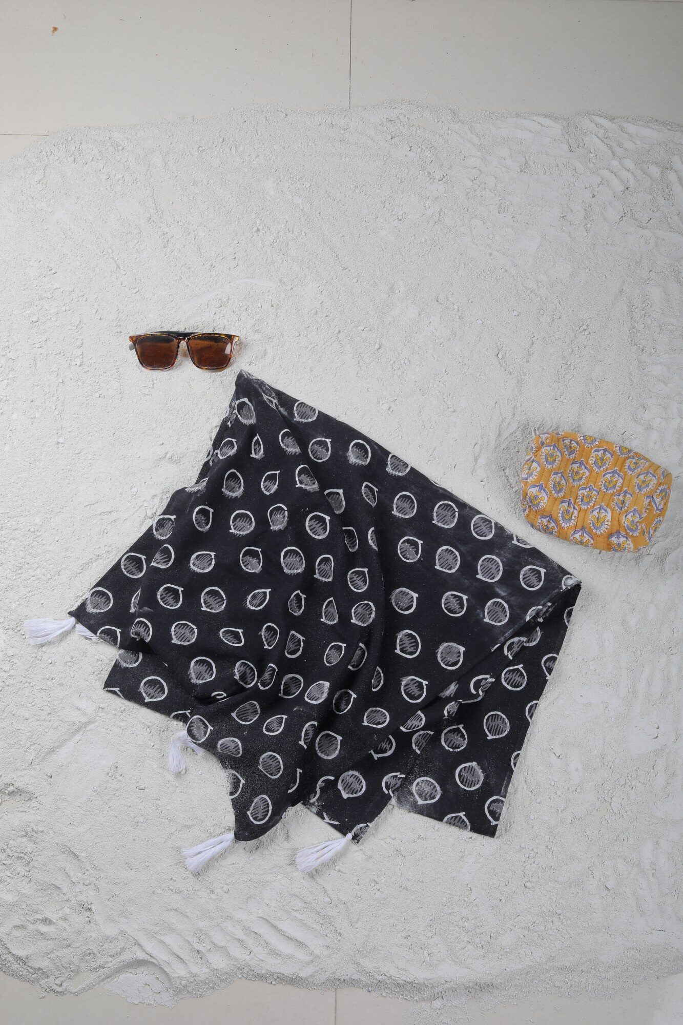 Insta Wrap Block Printed Stole In Your Own Style - Image 3