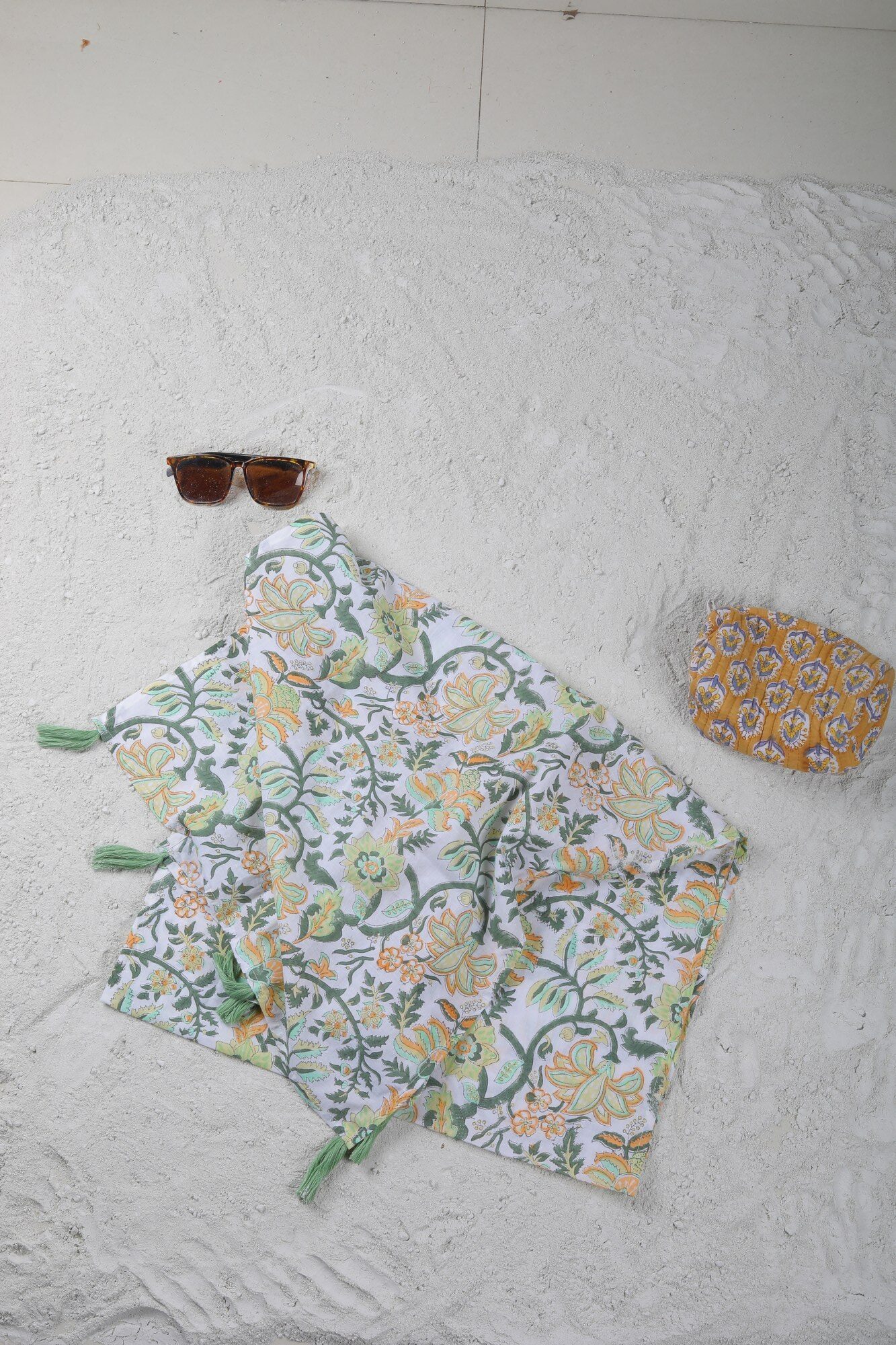 Everyday Comfortable Cotton Block Printed Stole In Your Own Style - Image 4