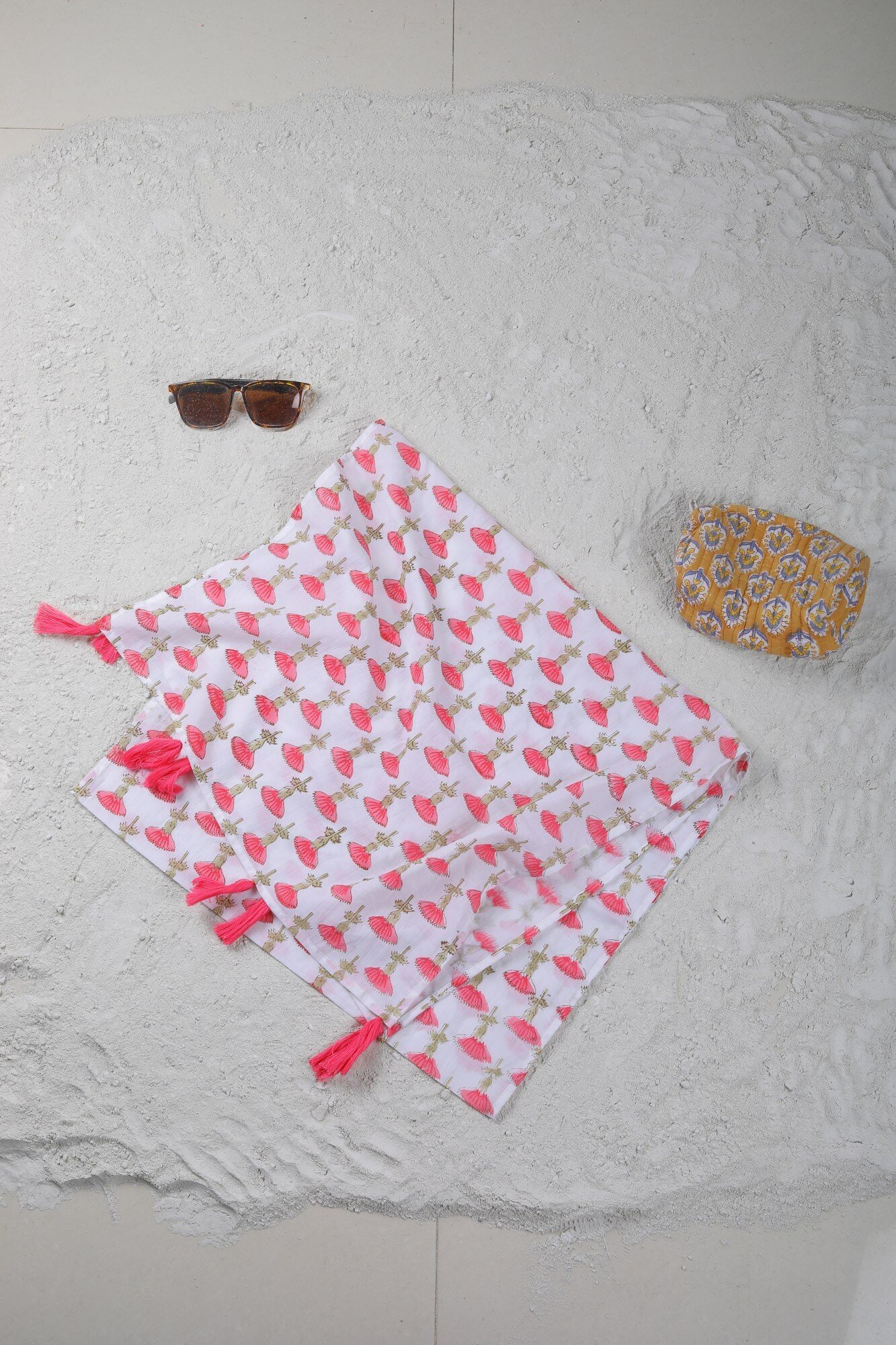 Chhap Wave Block Printed Stole In Your Own Style - Image 2