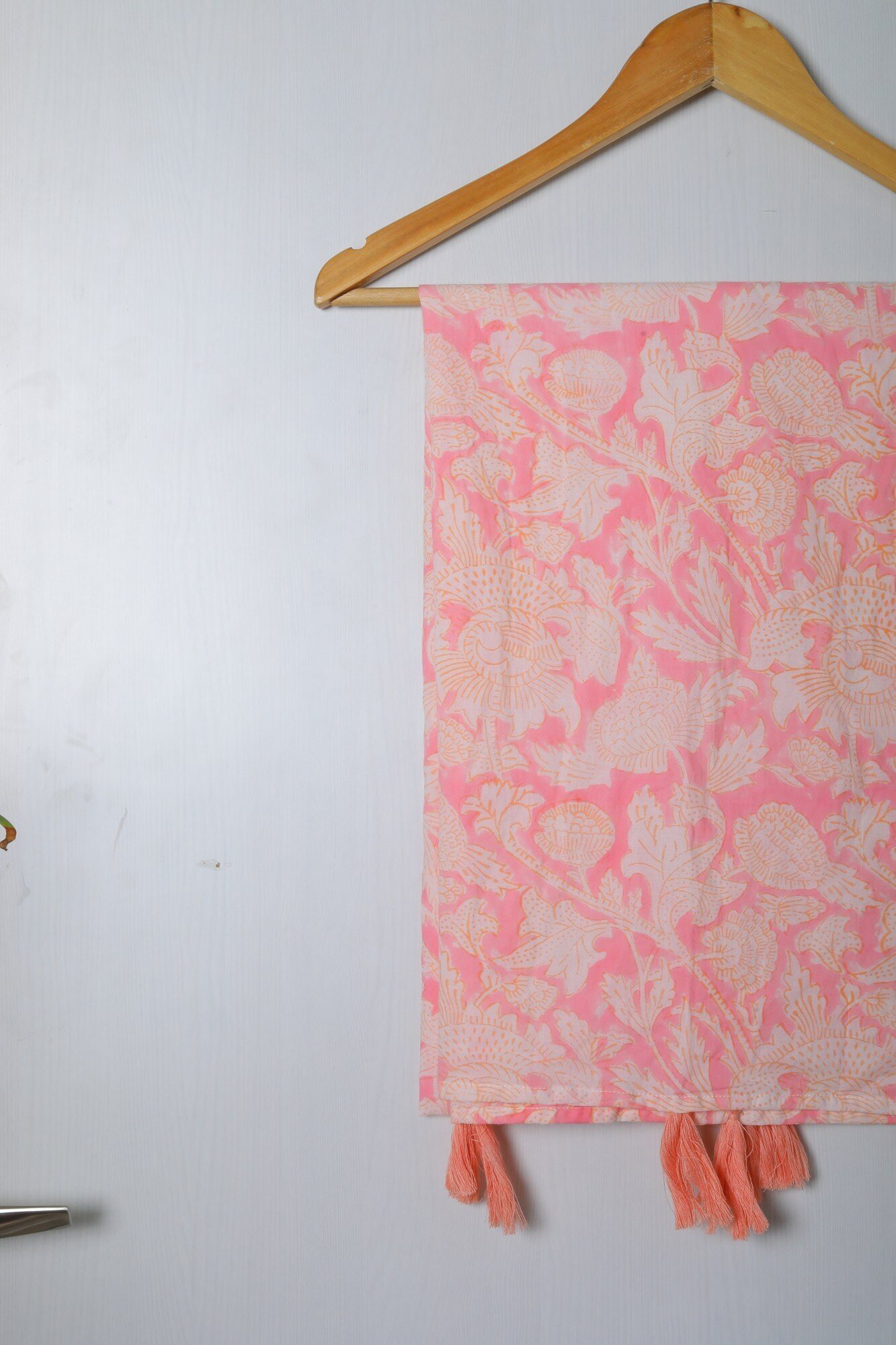 Pretty Drape Cotton Block Printed Stole In Your Own Style - Image 3