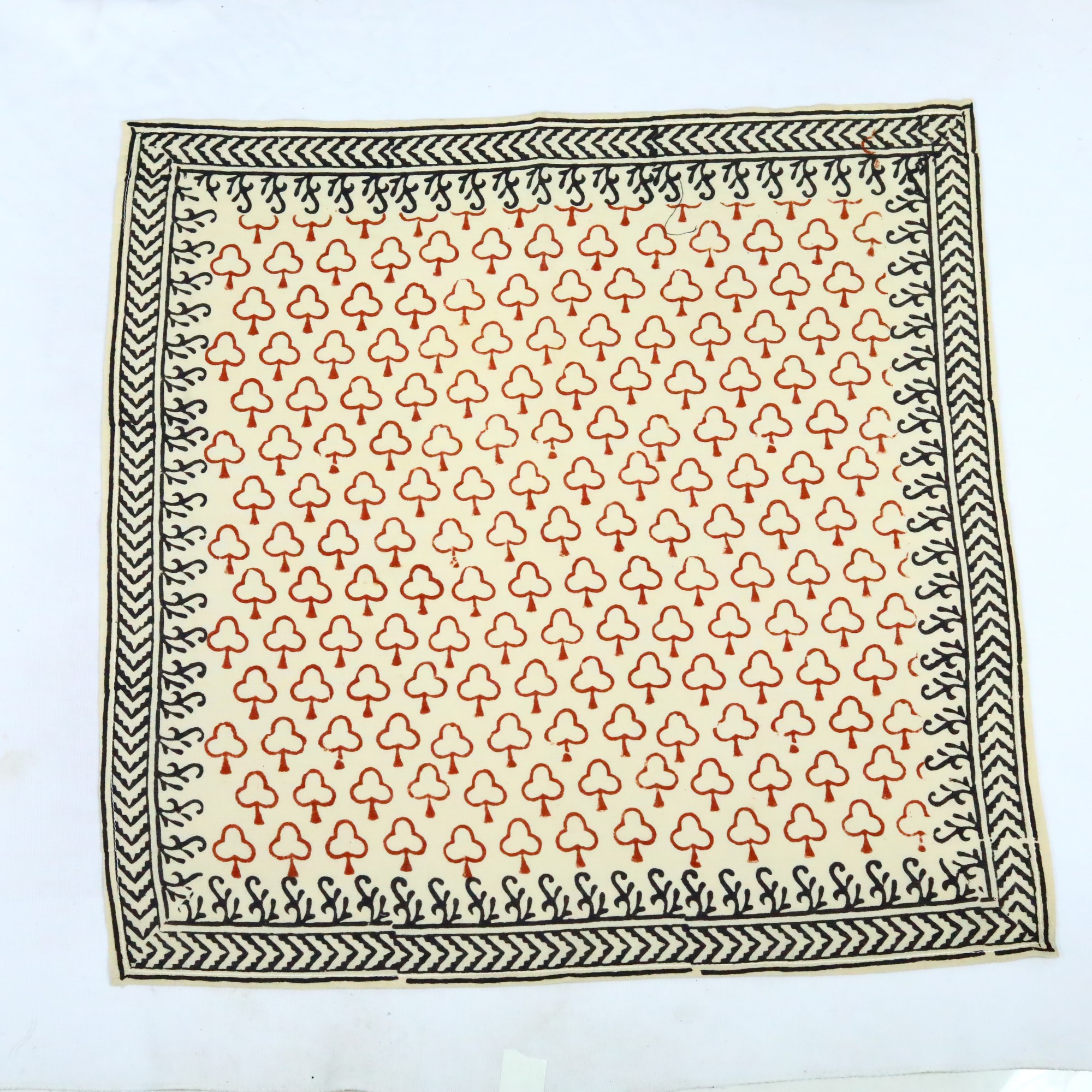 Pure Thread Premium Bandana Cotton Block Printed Bandana In Multicolor - Image 3