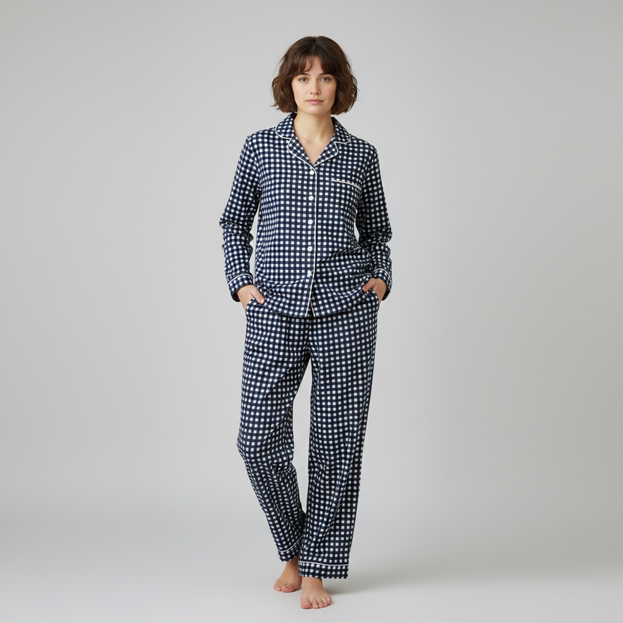 Relax Fit Cotton PJ Set - Image 4