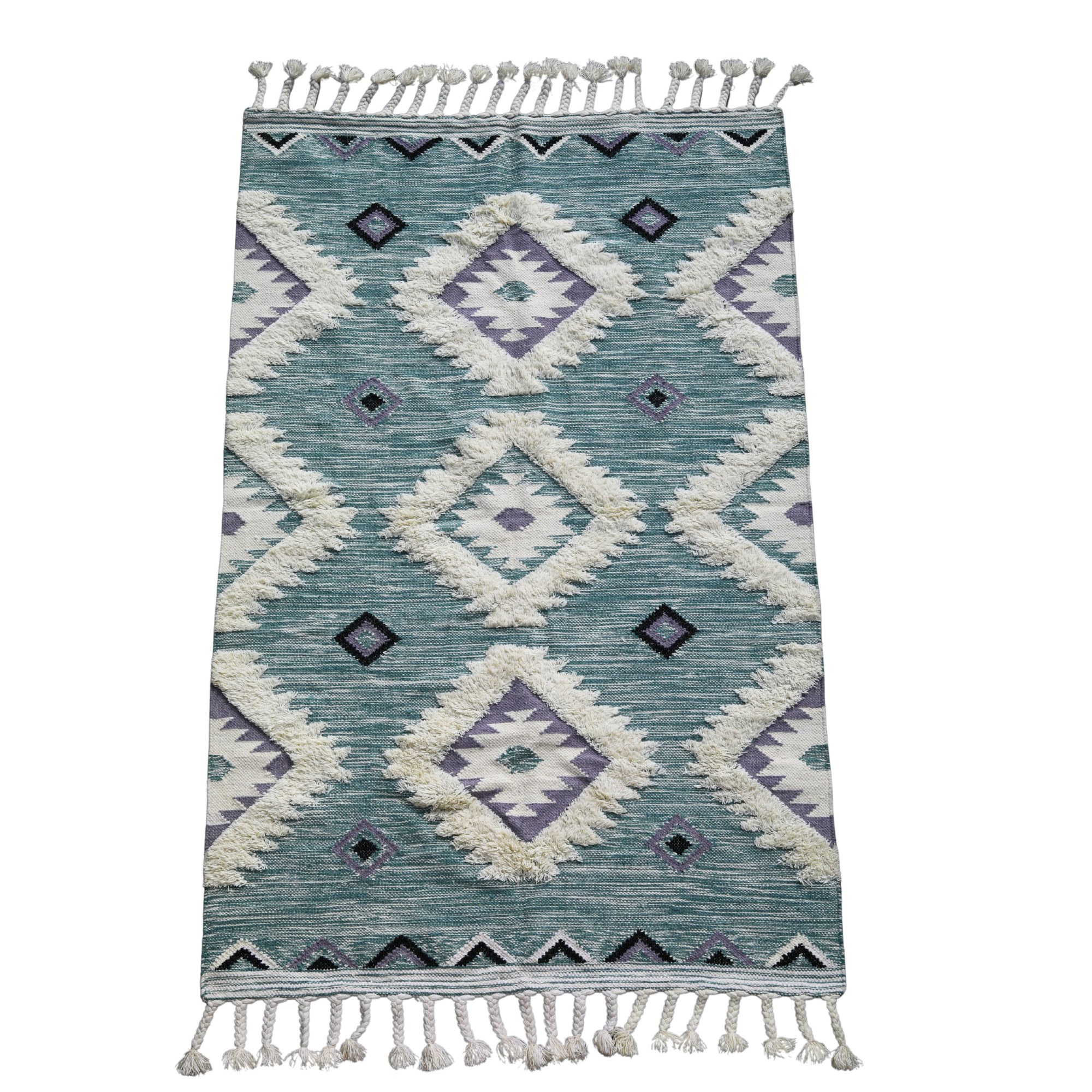 Nature Handwoven Wool Rug - Image 2