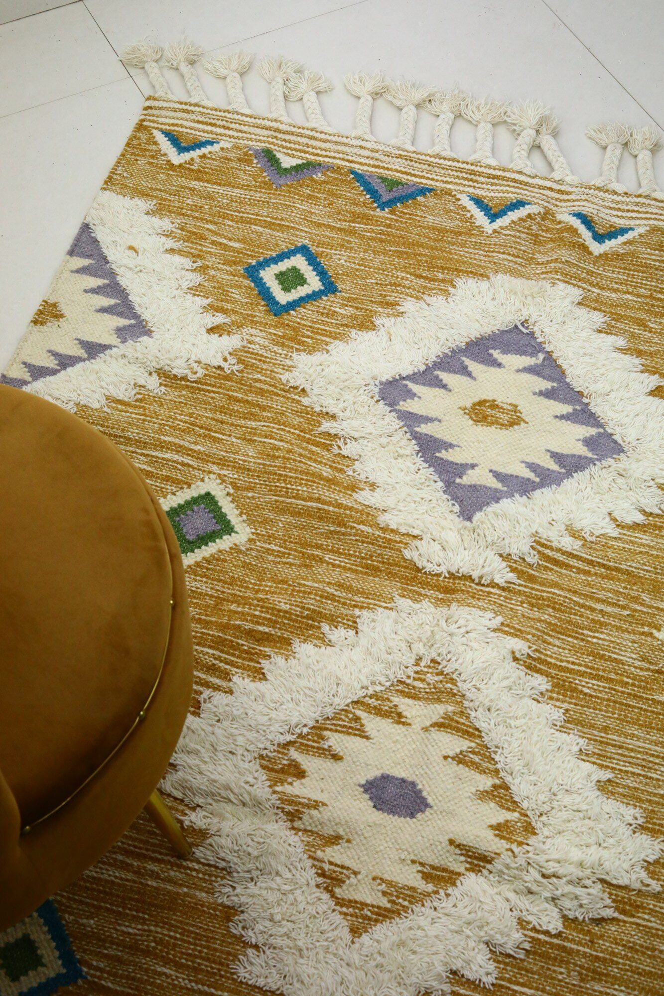 Soft Step Handwoven Wool Rug