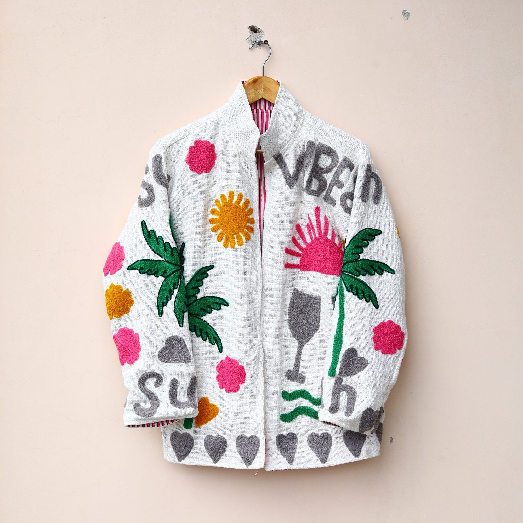 Rangrez Suzani Boho Jacket In Multicolor - Image 2