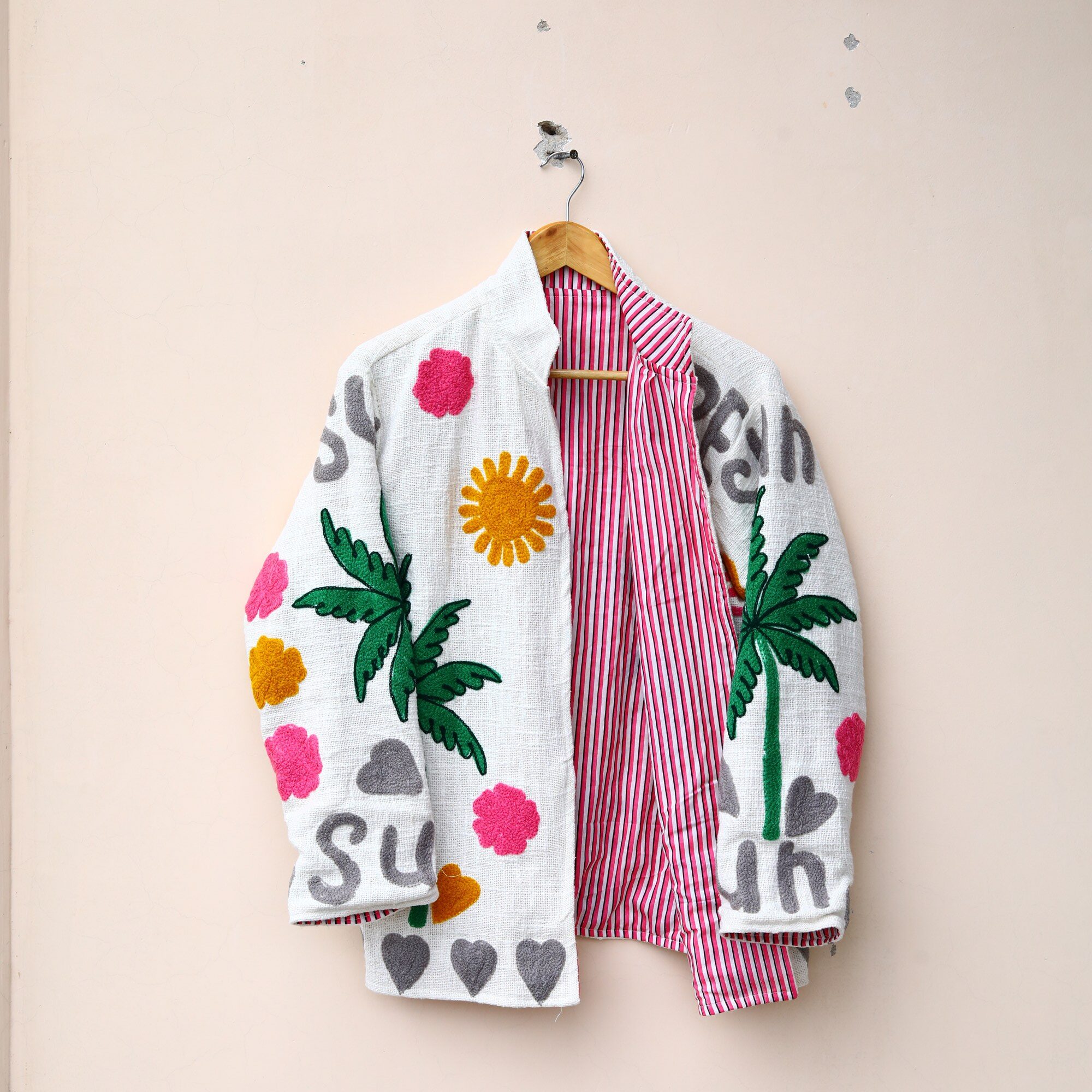 Rangrez Suzani Boho Jacket In Multicolor - Image 4