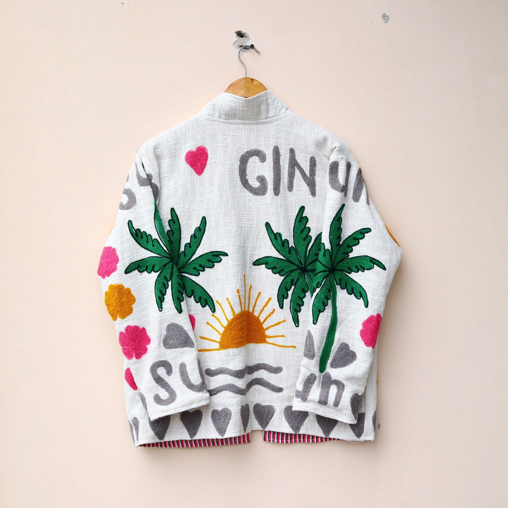 Rangrez Suzani Boho Jacket In Multicolor - Image 5